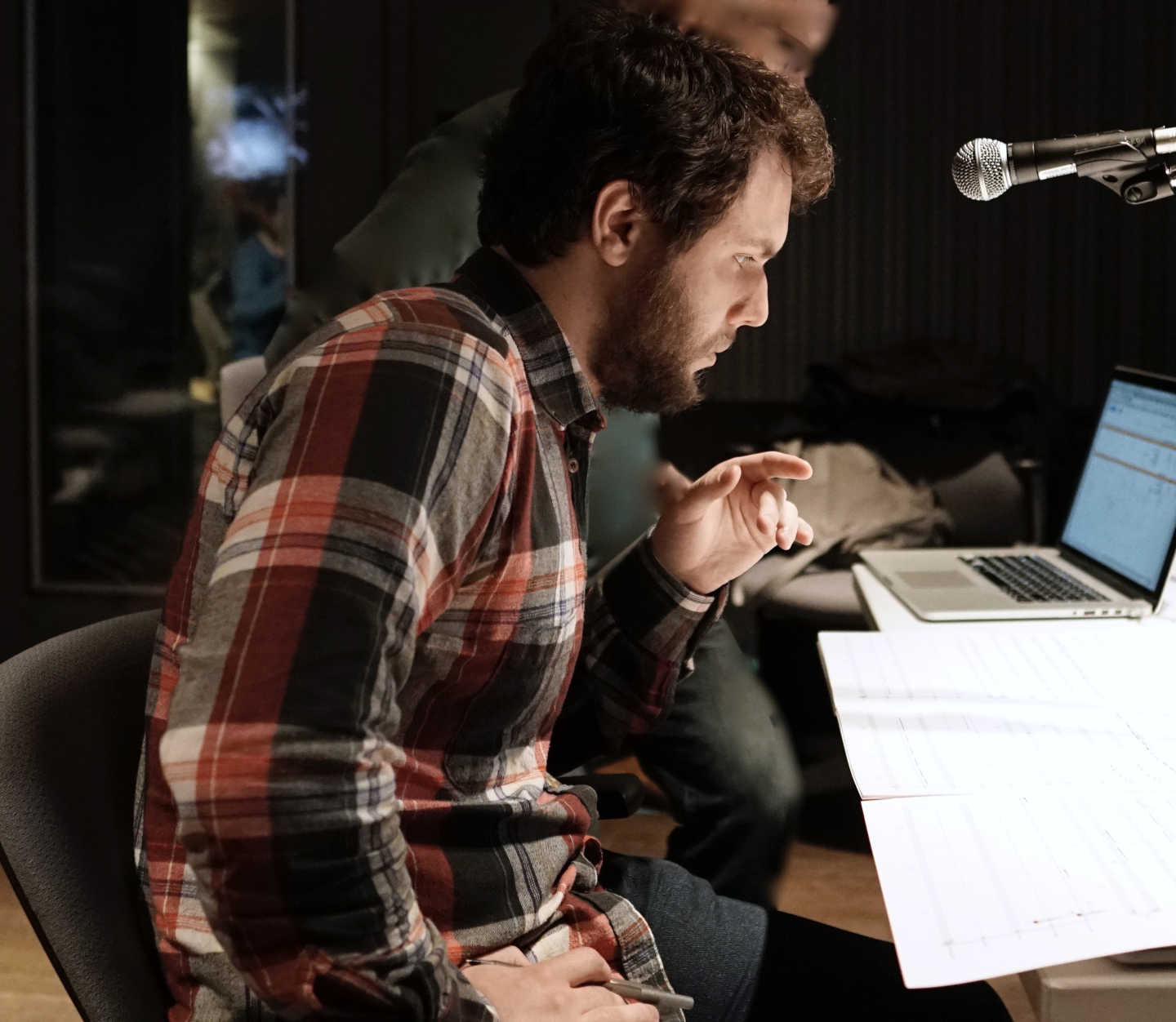 Martin In Music Studio